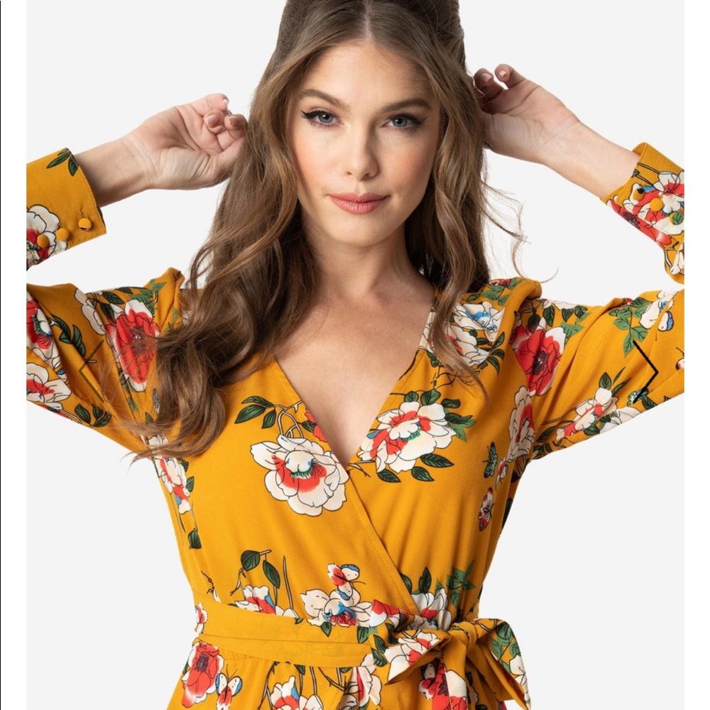 NWT L Floral Maxi Dress - Picture 2 of 3